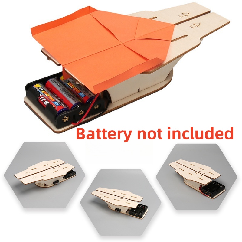 Science Toys Diy - DIY Aircraft Carrier Paper Airplane Catapult