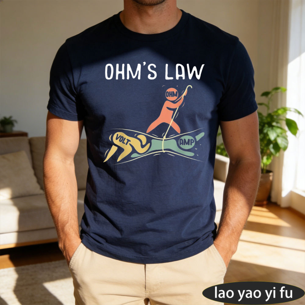 Science Hobbyist - Ohm's Law Funny Electrician Physics Graphic