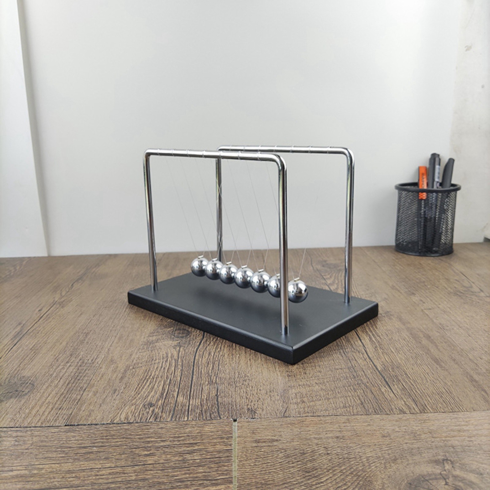 7 Balls Mechanic Curve Newton  - Newton Cradle Large ulasan dan harga