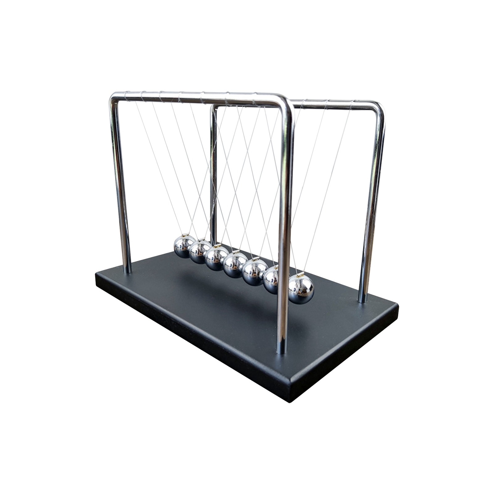 7 Balls Mechanic Curve Newton  - Newton Cradle Large ulasan dan harga