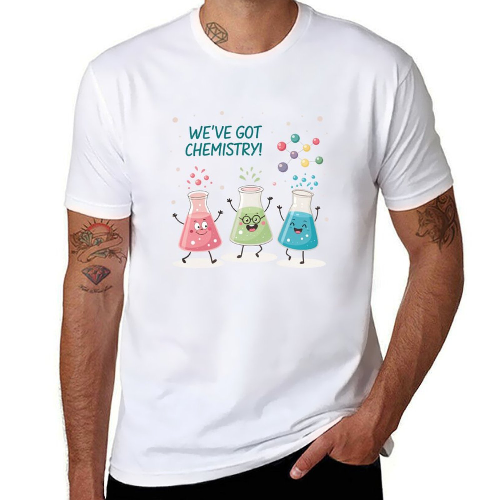 Science Beaker Buddies T-Shirt - Science Buddies ulasan dan harga