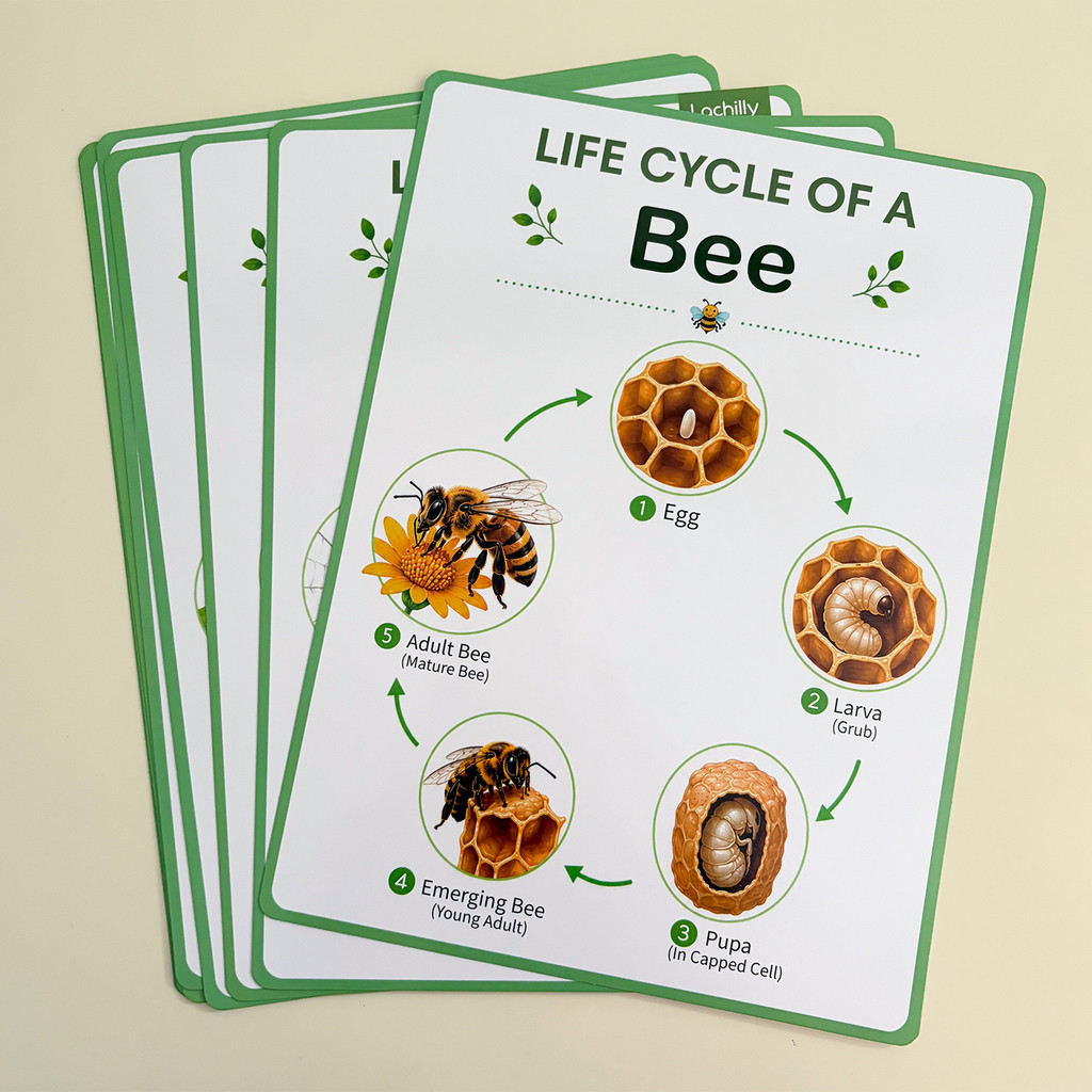 8Pcs Nature Life Cycle Educati - Science Nature ulasan dan harga