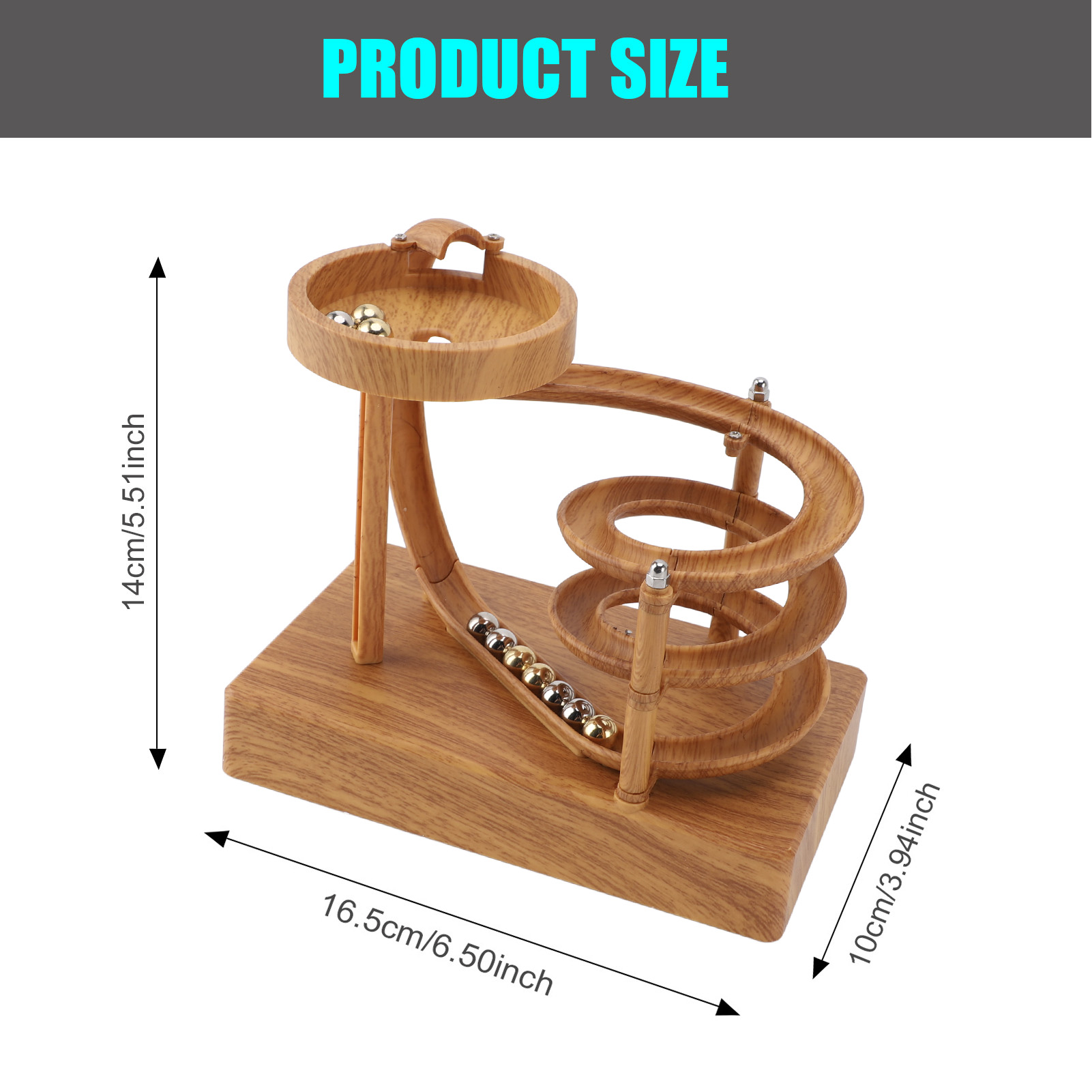 Rolling  Perpetual Motion Mach - Newton Cradle Large ulasan dan harga
