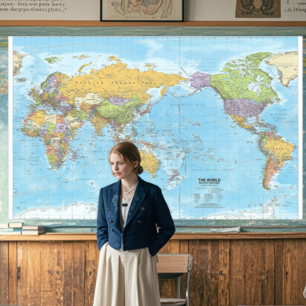 World Map 2012 Fabric Large Po - Star Map Poster ulasan dan harga