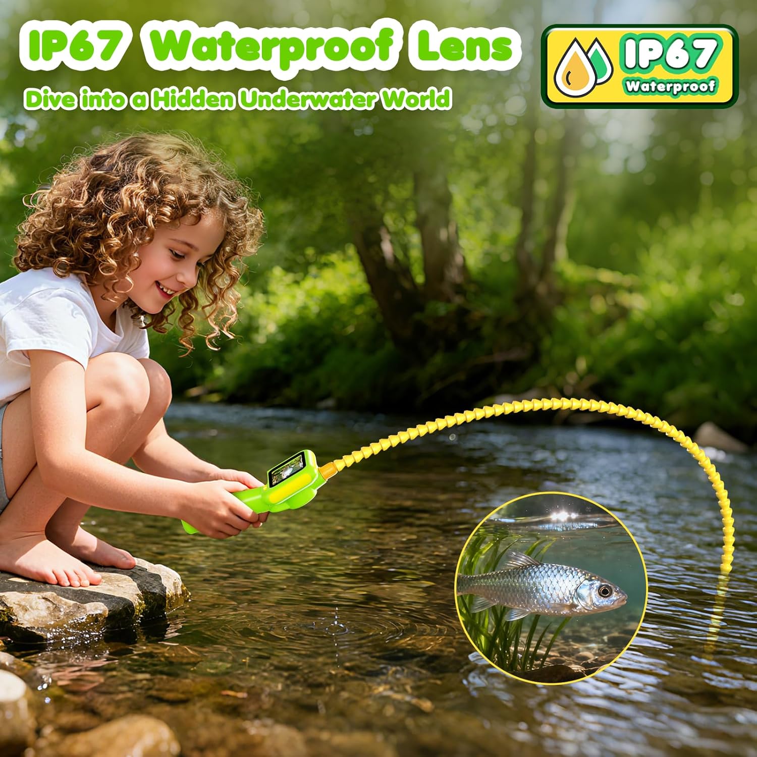 Endoscope for Kids, Borescope  - Science Nature ulasan dan harga