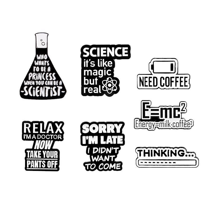 Coffee Time Enamel Pin Science - Science Buddies ulasan dan harga