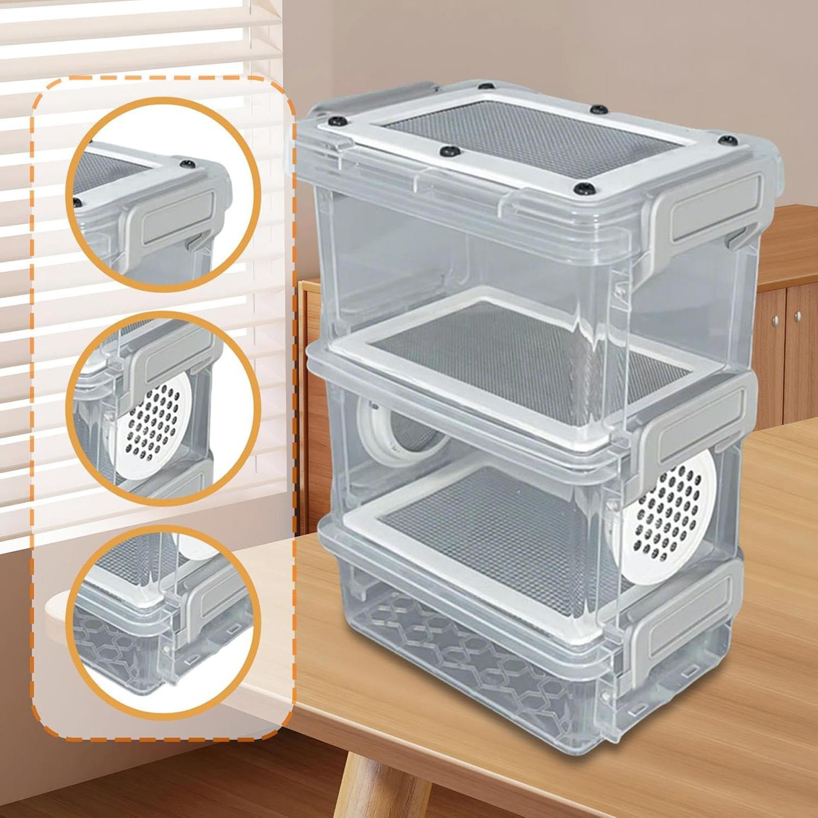 3-Layer Silkworm Feeder Bin Co - Science Hobbyist ulasan dan harga