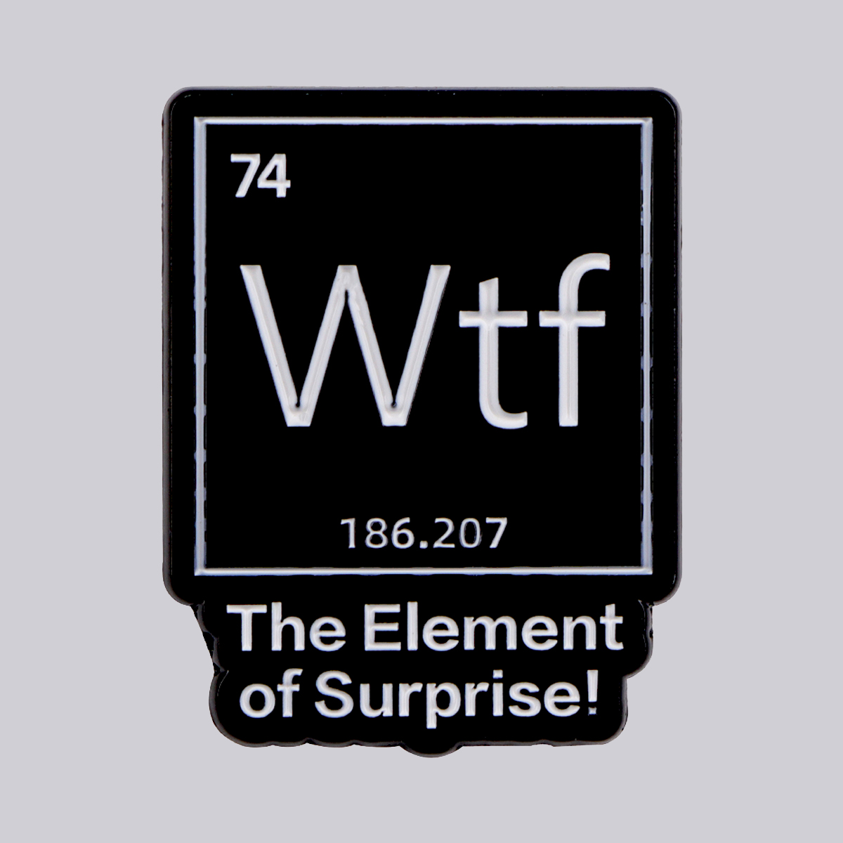 Chemical Element 74 Enamel Pin - Science Bob ulasan dan harga