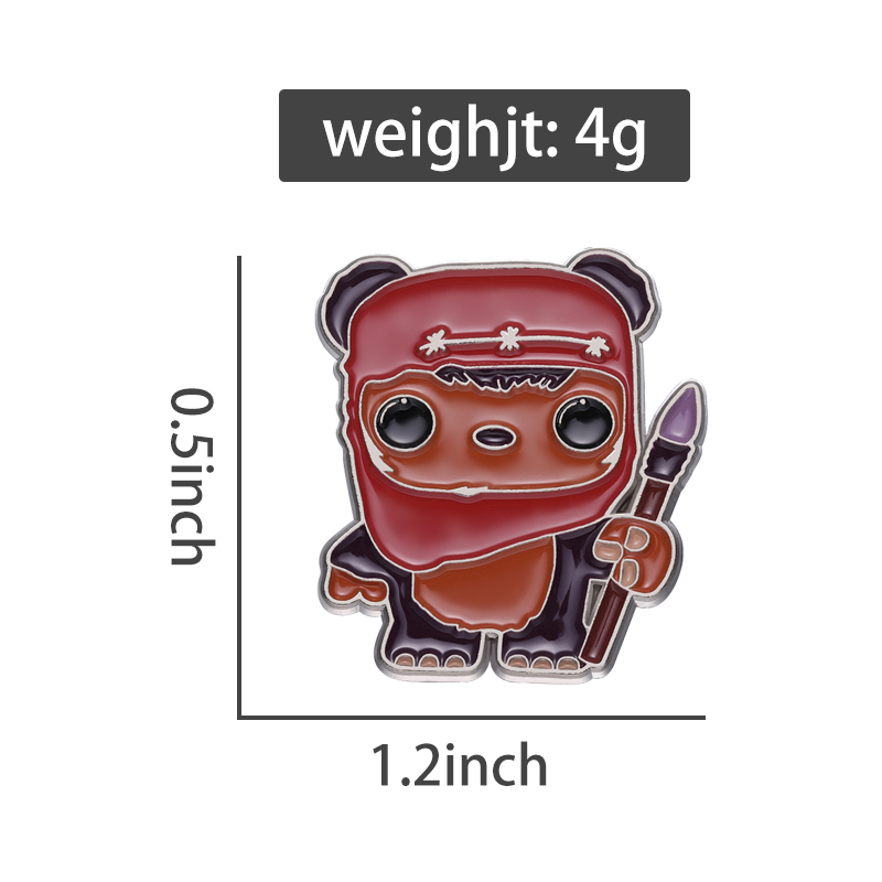 Ewok Wicket Enamel Pins Custom - Science Buddies ulasan dan harga