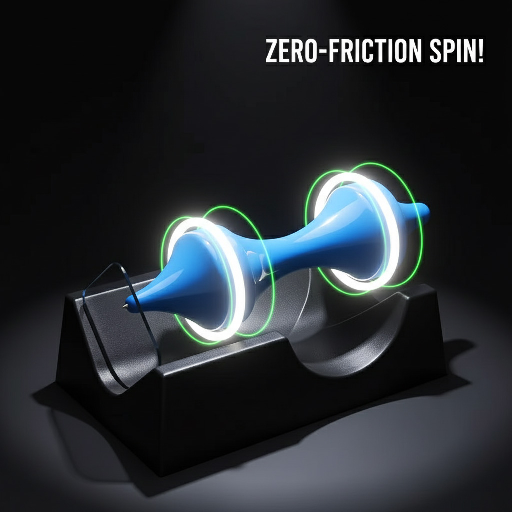 Gravity-Defying Magnetic Levit - Newton Cradle Large ulasan dan harga