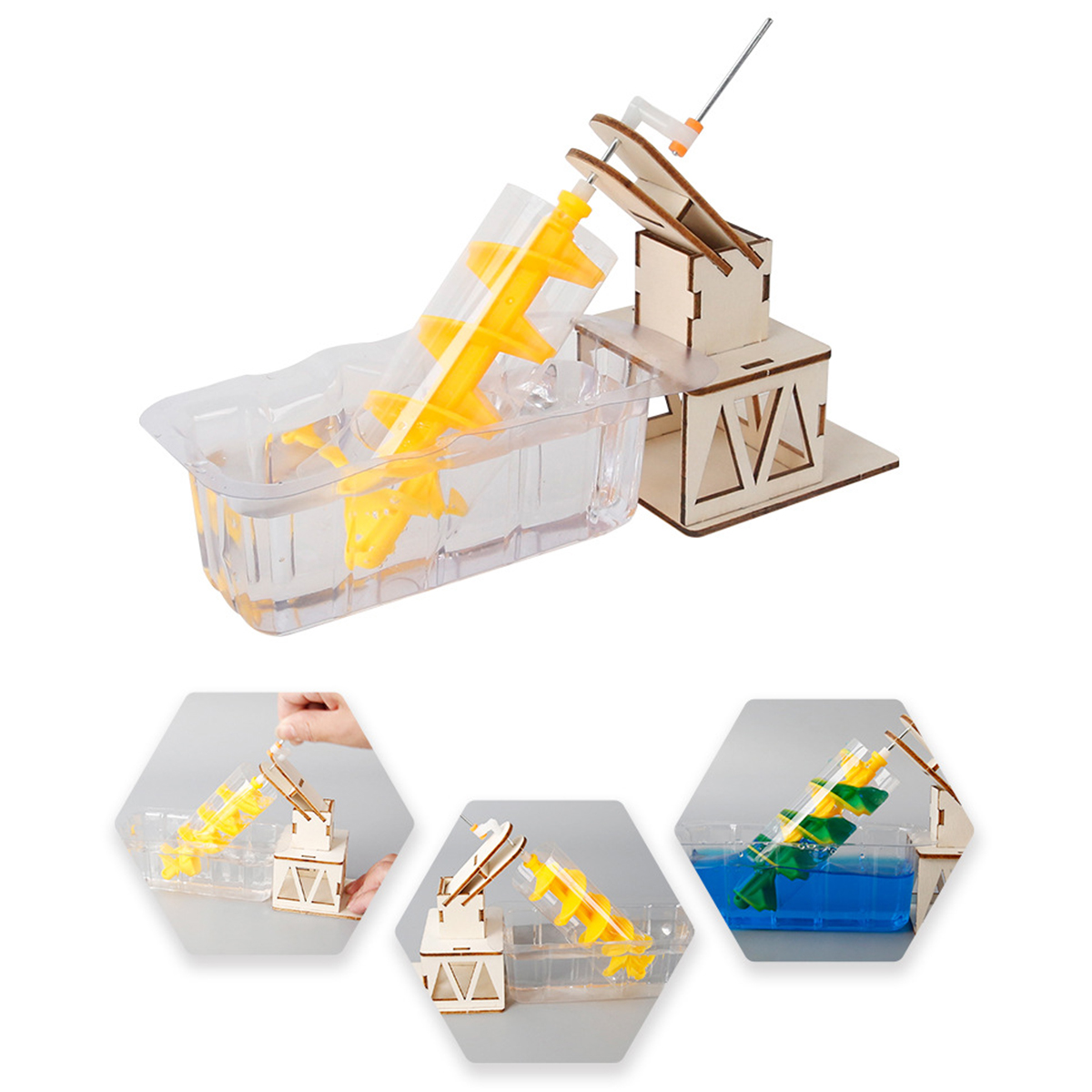 Scientific Experiment Archimed - Science Toys Diy ulasan dan harga